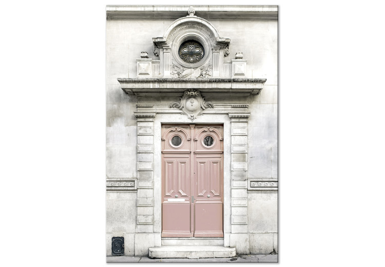 Quadro su tela Porte rosa della palazzina a Parigi