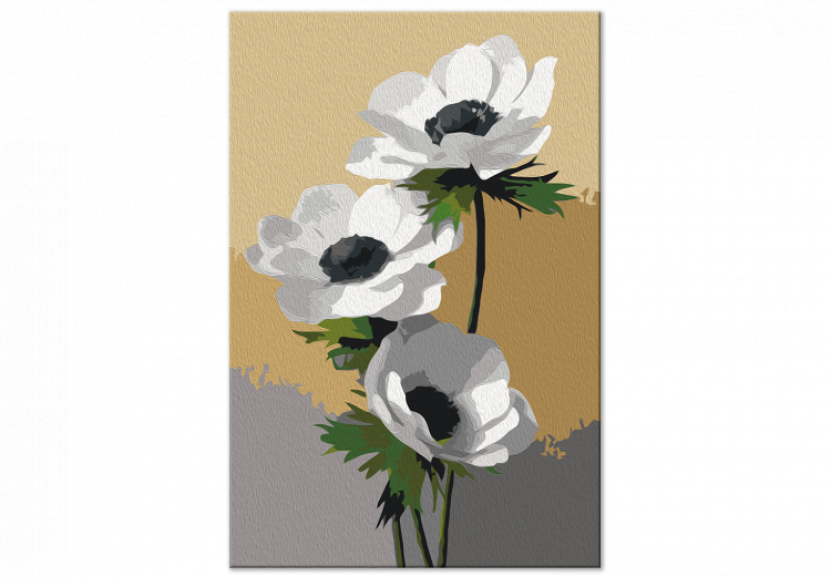 Paint by number White Anemone 138662 additionalImage 4