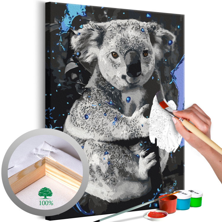 Obraz do malowania po numerach Miś koala 142762