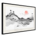 Plakat Akwarelowa natura - abstrakcyjny pejzaż górski w japońskim stylu 145362 additionalThumb 10