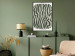 Wall Poster Wavy Shapes - Green Irregular Stripes With a Signature 150062 additionalThumb 10