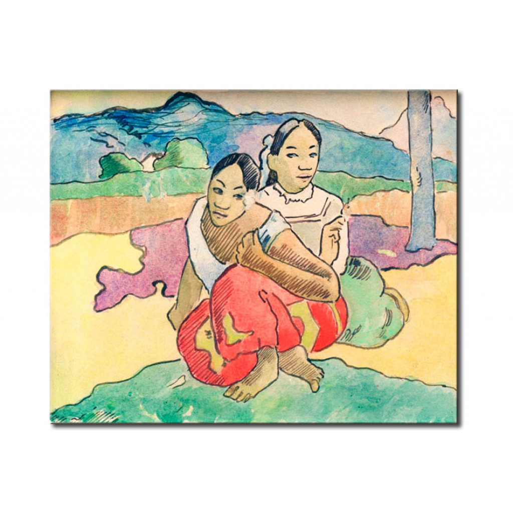 Schilderij  Paul Gauguin: Nafea Faa Ipoipo