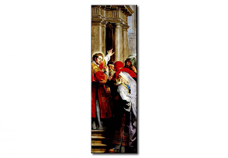 Reproducción de cuadro La predicación de San Esteban, desde el Tríptico de San Esteban 51762