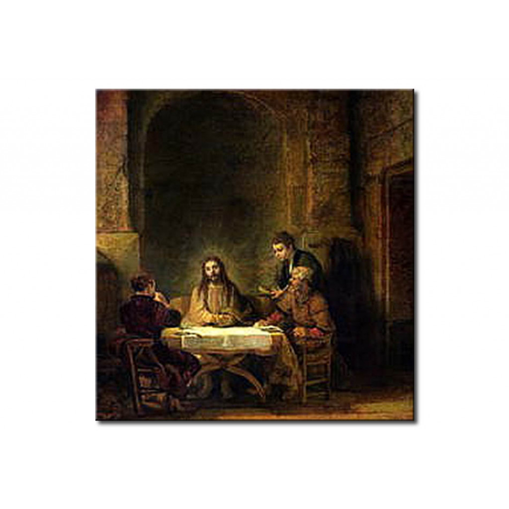 Reprodução De Arte The Supper At Emmaus