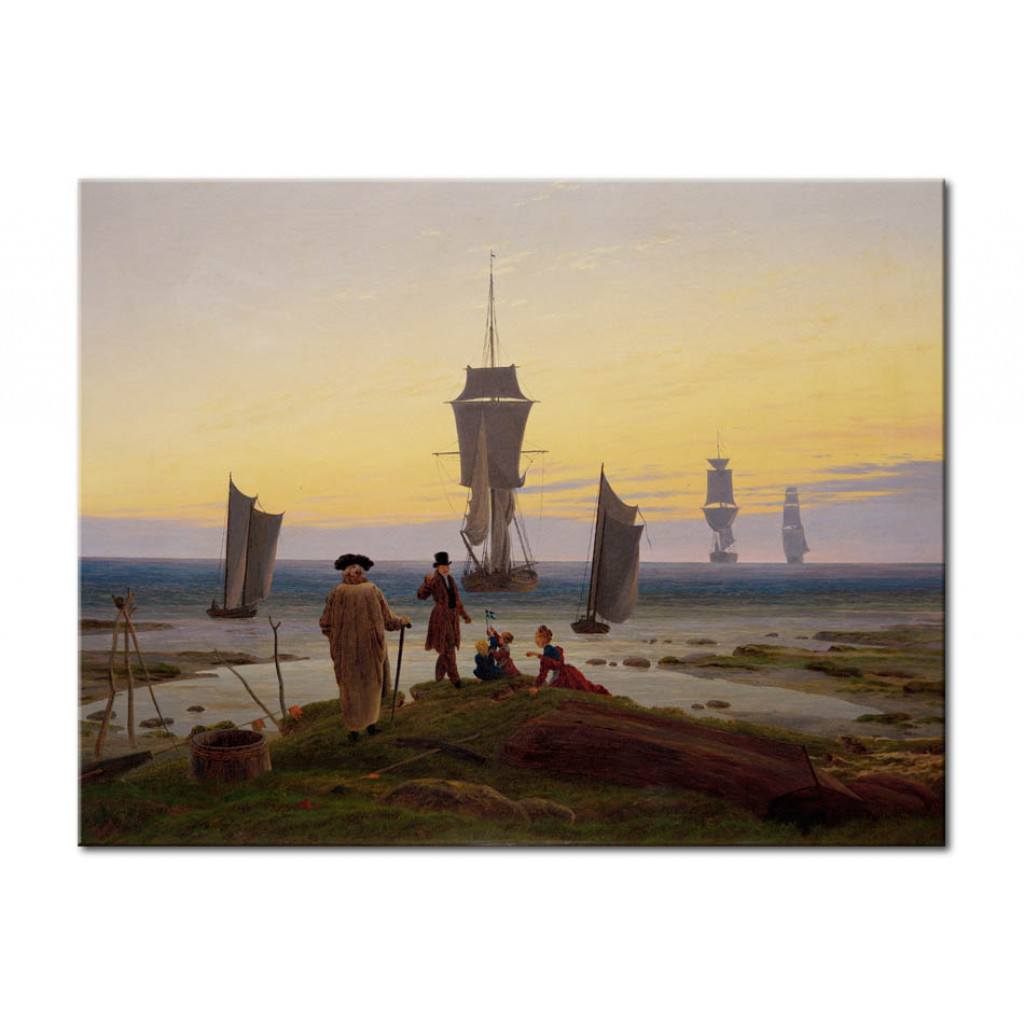 Schilderij  Caspar David Friedrich: Die Lebensstufen