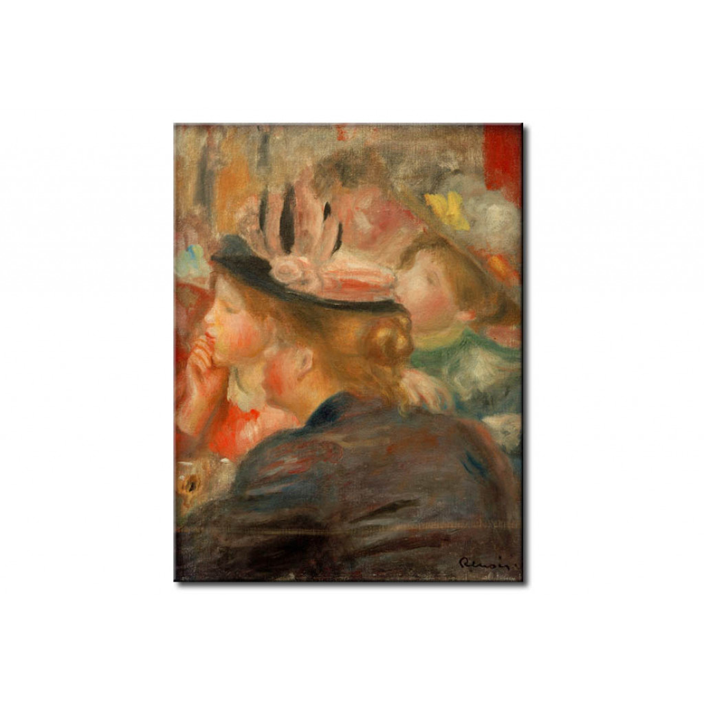 Schilderij  Pierre-Auguste Renoir: Im Theater