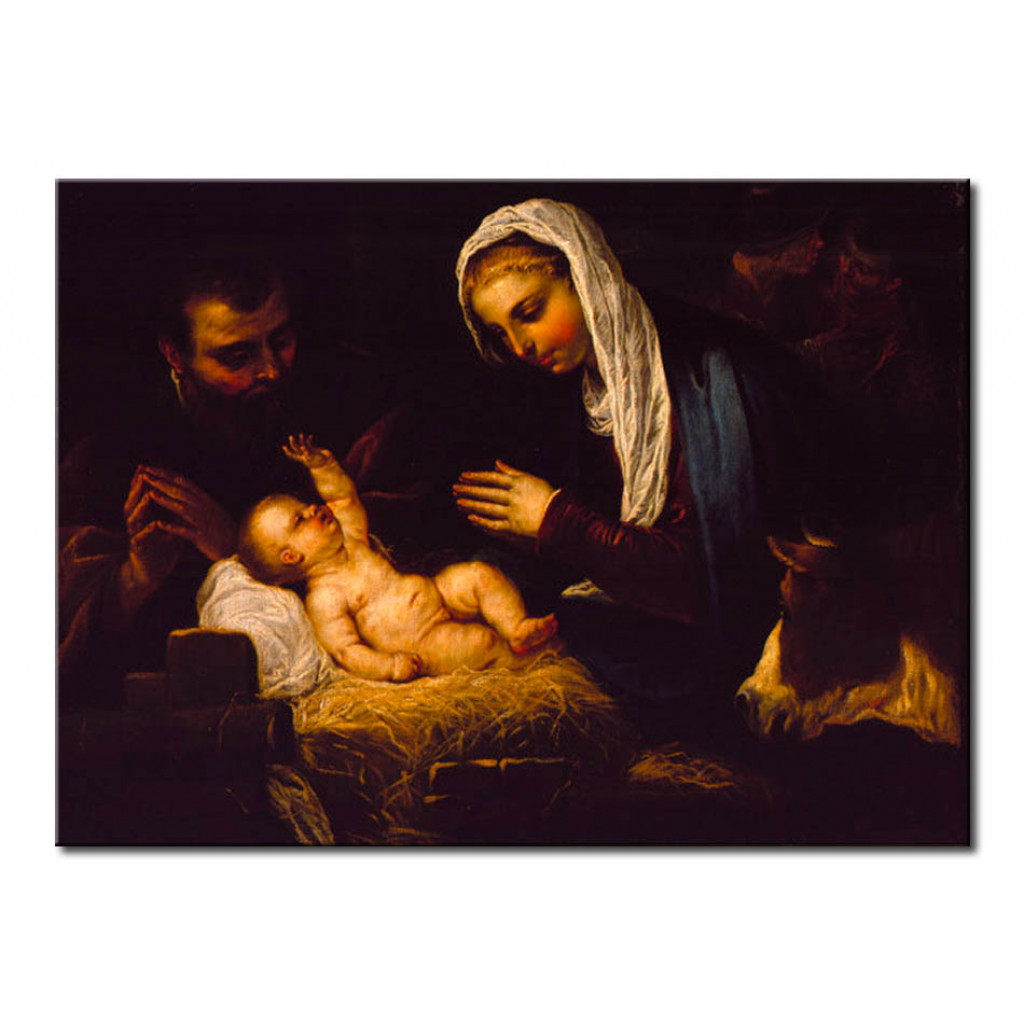 Schilderij  Tintoretto: The Holy Family