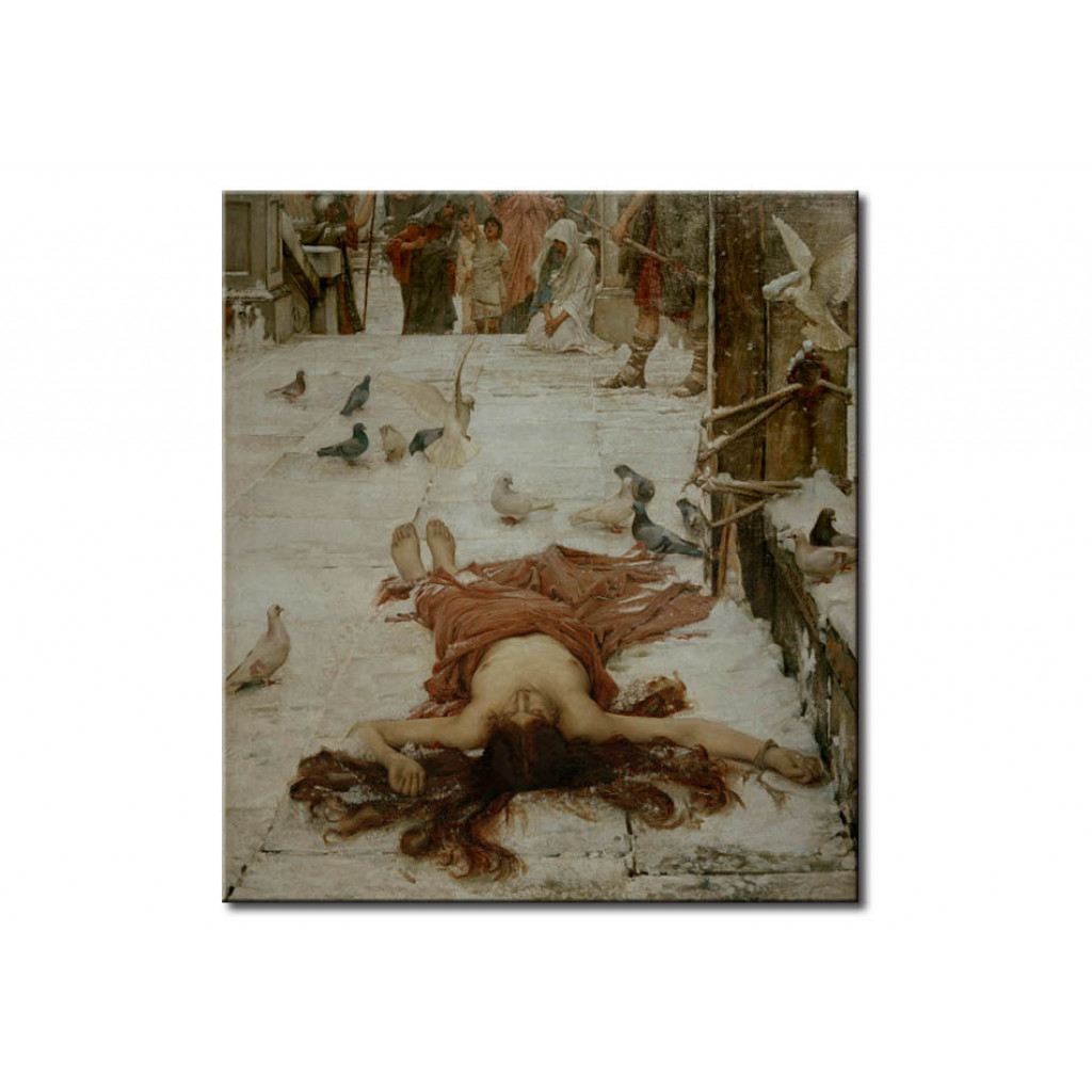 Schilderij  John William Waterhouse: Heilige Eulalia