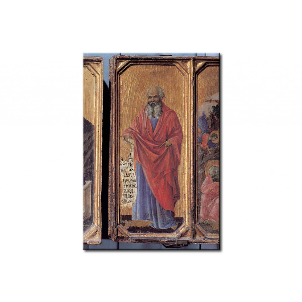 Schilderij  Duccio Di Buoninsegna: The Prophet Jeremiah