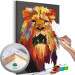 Paint by number Colourful Lion (Small) 117472