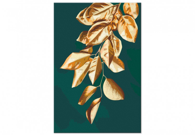 Cuadro para pintar con números Golden Leaves  138672 additionalImage 6