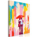 Paint by number Romantic Walk - Couple in Love in Colorful Rain 149772 additionalThumb 3