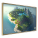 Wall Poster Green Island - An Archipelago With Mountains and a Lake Inspired by Minecraft 150672 additionalThumb 6