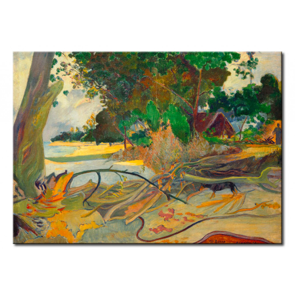 Schilderij  Paul Gauguin: Te Burao