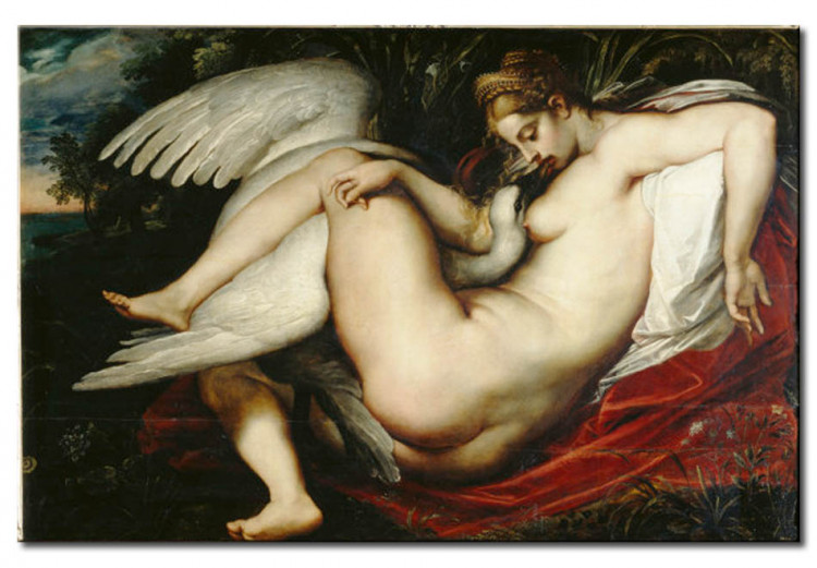 Reprodução de arte Leda and the Swan 51672