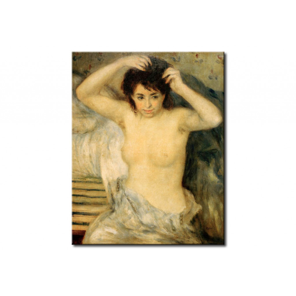 Schilderij  Pierre-Auguste Renoir: Buste De Femme