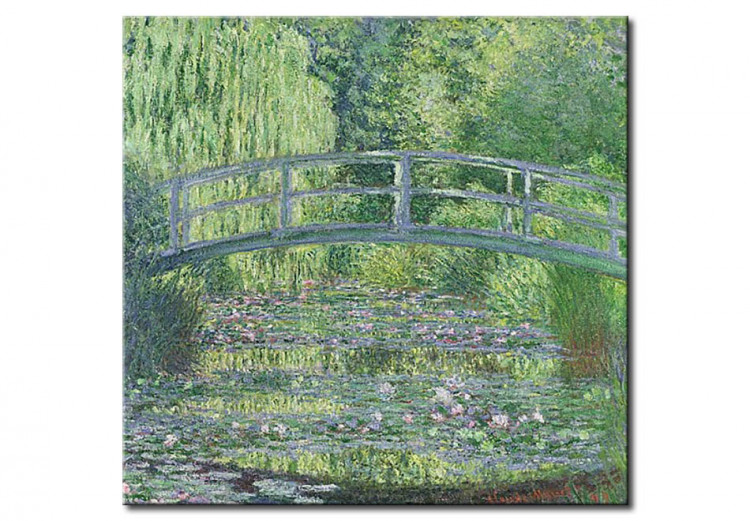 Quadro famoso Il Waterlily Pond: Green Harmony 54772