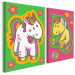 Set para pintar para niños Unicornios (en verde y rosa) 107282 additionalThumb 5
