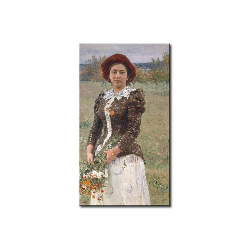 Schilderij  Ilja Repin: Autumn Bouquet