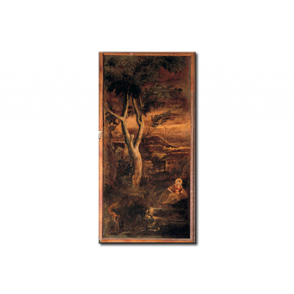 Schilderij  Tintoretto: Saint Mary Magdalen In The Wilderness