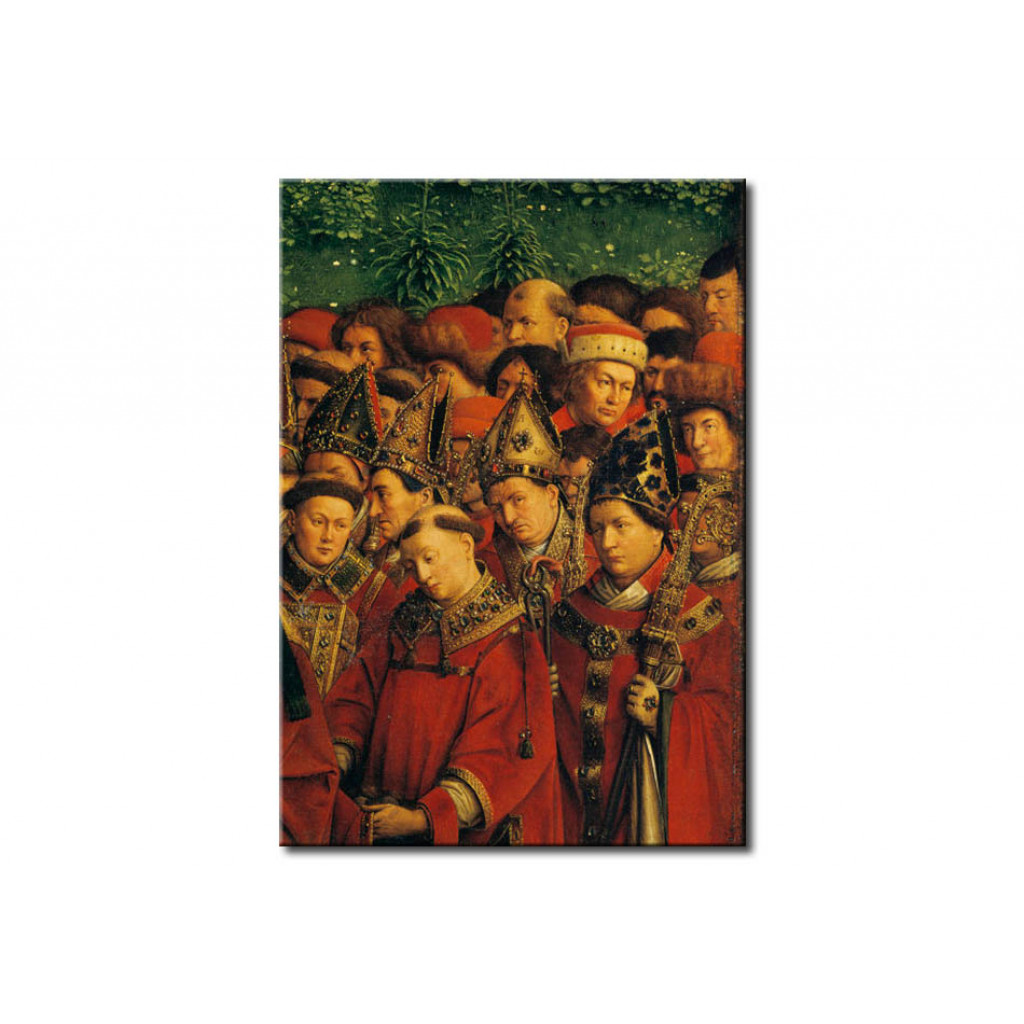 Schilderij  Jan Van Eyck: Adoration Of The Lamb