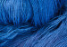 Obraz Poplątana włóczka - tekstura w kolorze ciemnego niebieskiego 117582 additionalThumb 5