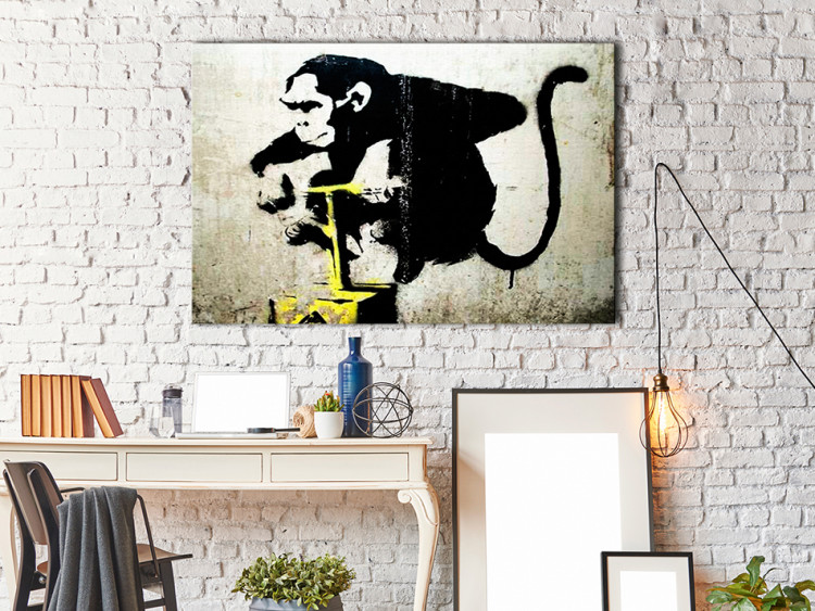 Wandbild Monkey Detonator by Banksy 132482 additionalImage 3