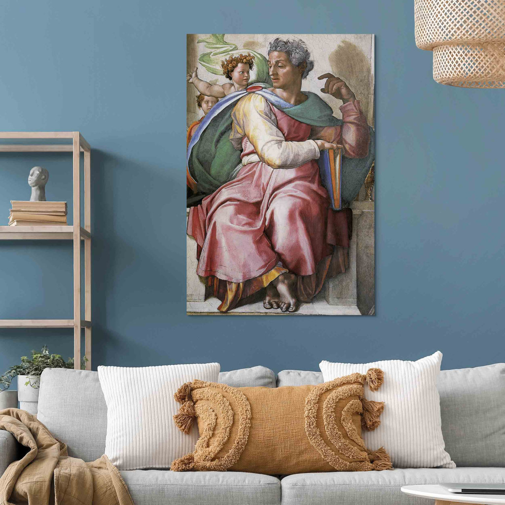 Schilderij  Michelangelo: Prophet Isaiah