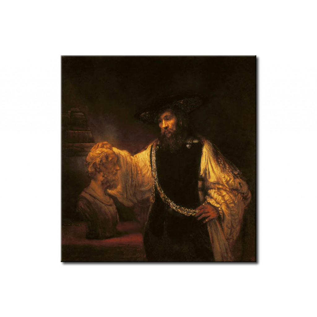 Schilderij  Rembrandt: Aristotle