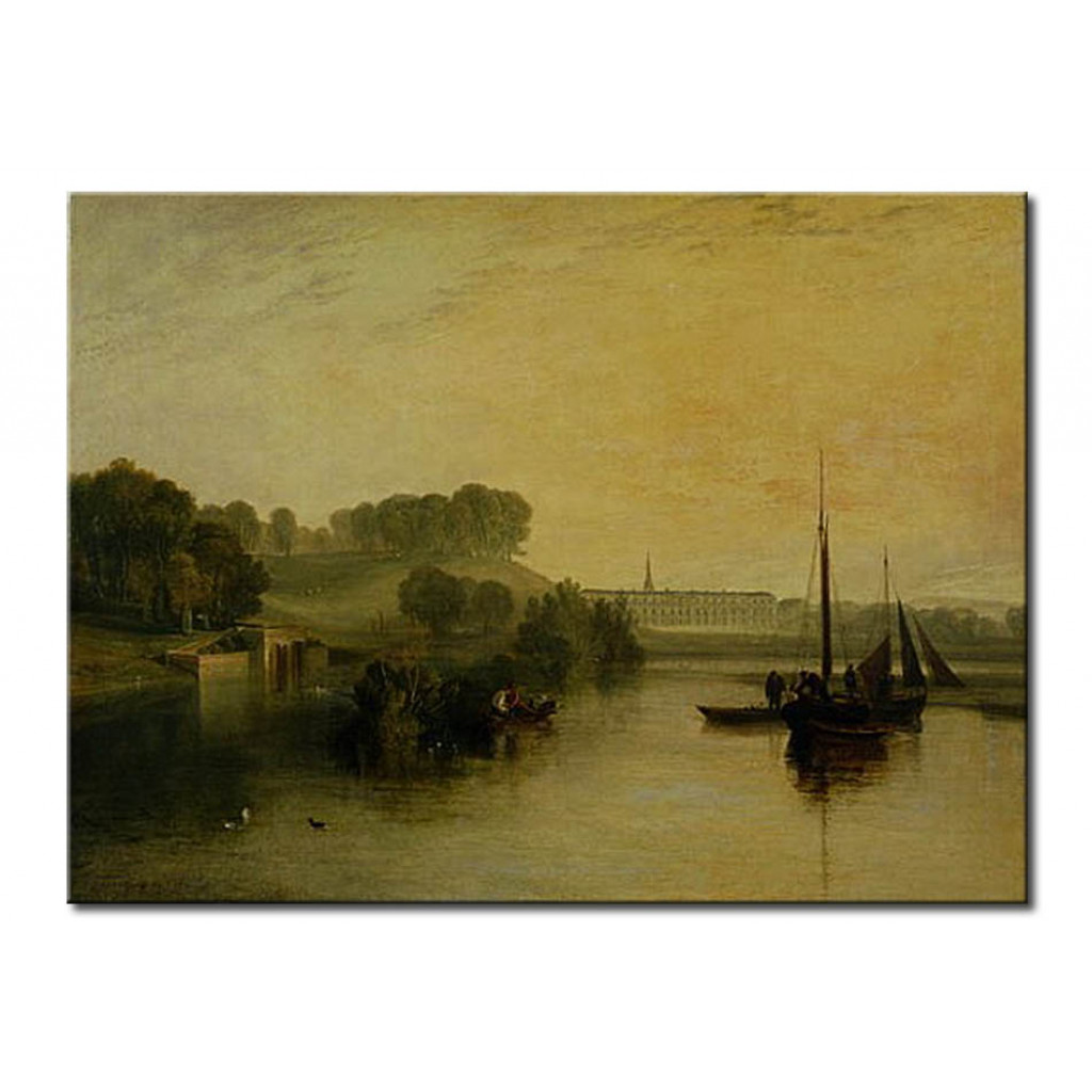 Schilderij  William Turner: Petworth, Sussex, The Seat Of The Earl Of Egremont: Dewy Morning
