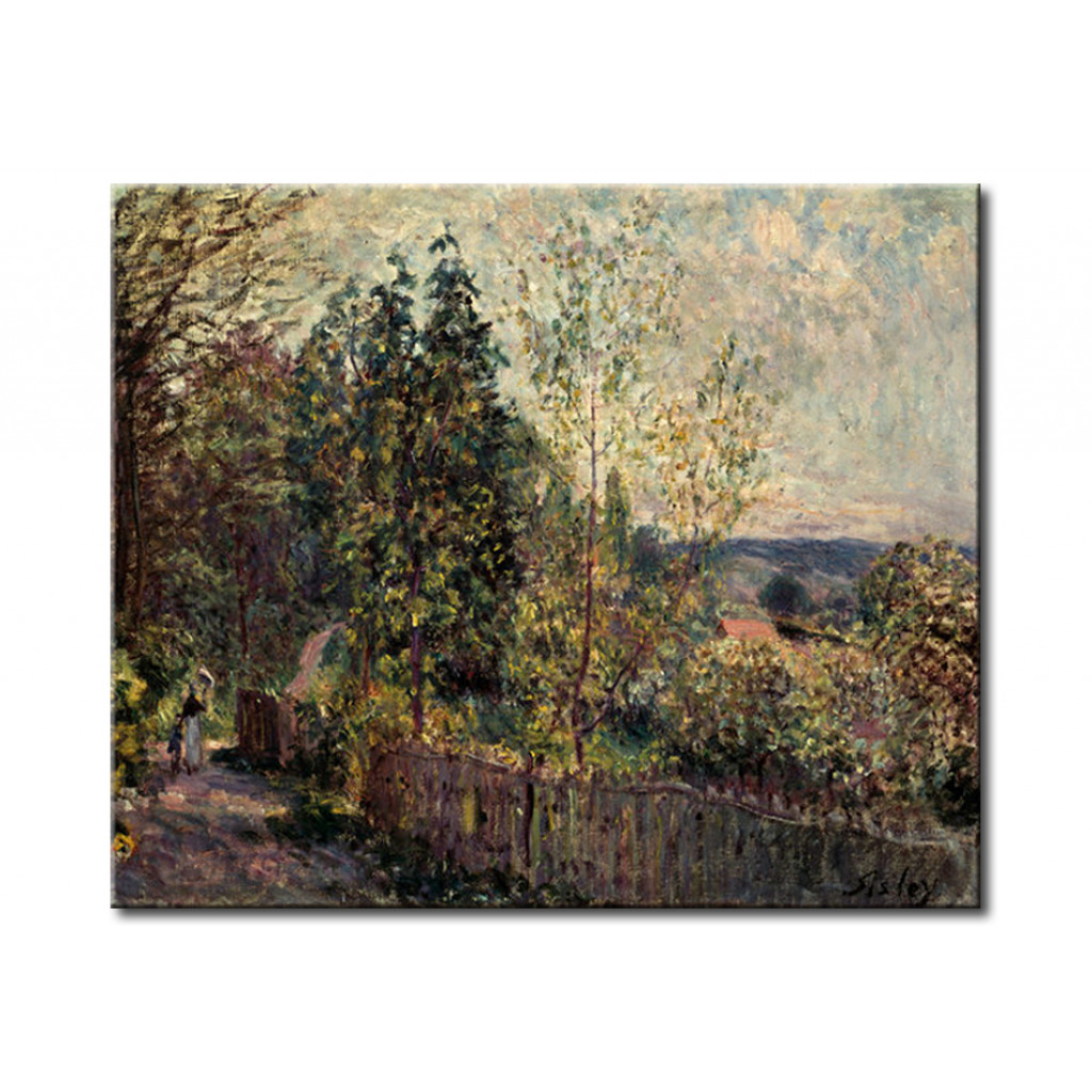 Schilderij  Alfred Sisley: Forest Way