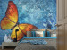 Wall Mural Fiery butterfly 61282