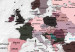 Obraz Mapa świata: Różowe kontynenty 91882 additionalThumb 5