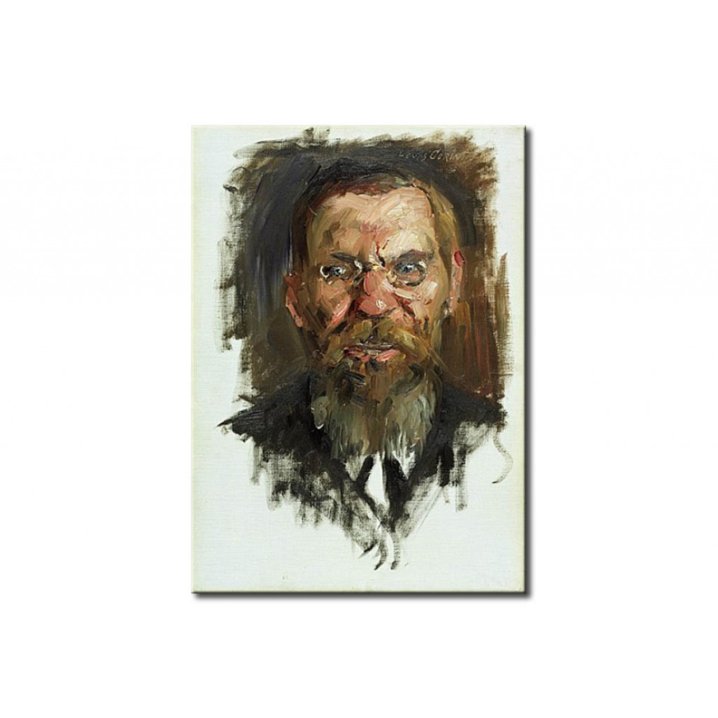Schilderij  Lovis Corinth: Study For A Portrait Of Professor Dr. Eduard Meyer