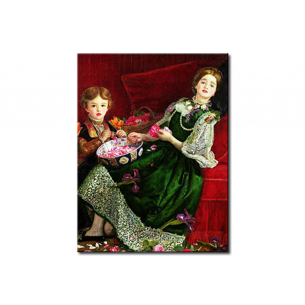 Schilderij  John Everett Millais: Pot Pourri