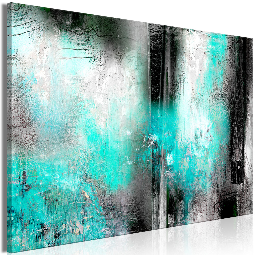 Schilderij Turquoise Fog [Large Format]