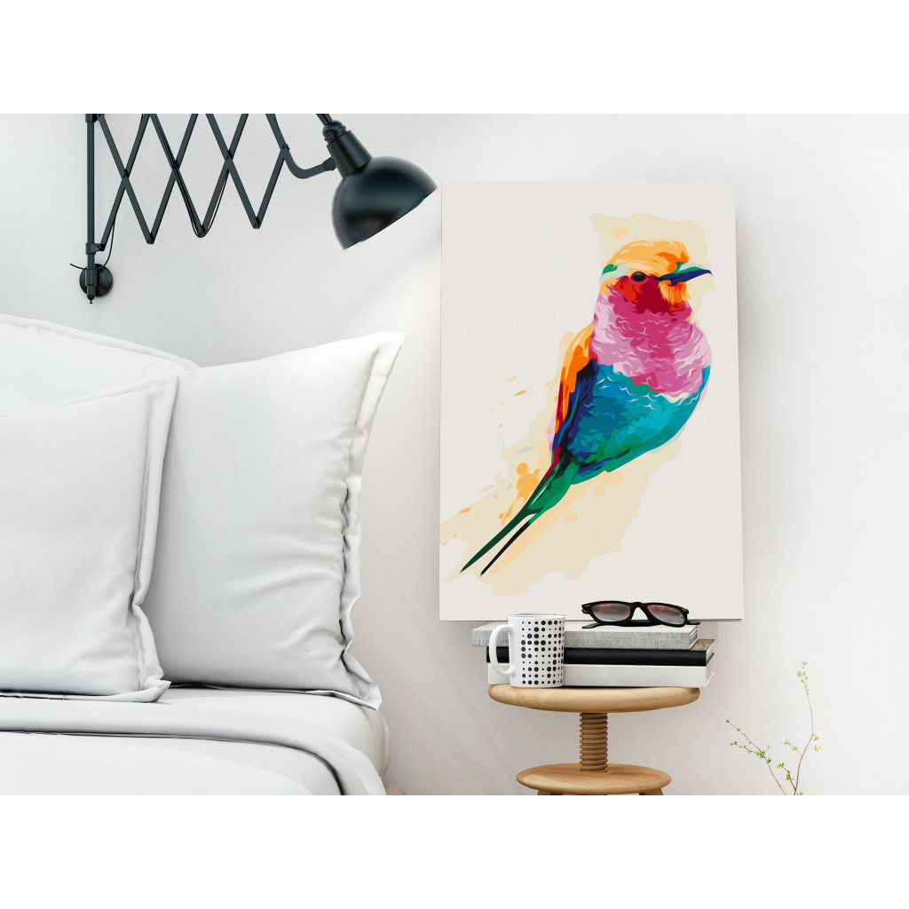 Obraz Do Malowania Po Numerach Egzotyczny Ptak