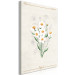 Obraz Białe kwiaty (1-częściowy) pionowy 136992 additionalThumb 2