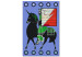Paint by number Dignified Animal - Man With a Banner Riding a Unicorn 144092 additionalThumb 5