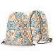 Worek plecak Orientalne heksagony - motyw inspirowany ceramiką w stylu patchwork 147692 additionalThumb 3