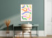 Wall Poster Abstract Shapes - Pastel Waves Scattered on a Beige Background 149892 additionalThumb 18