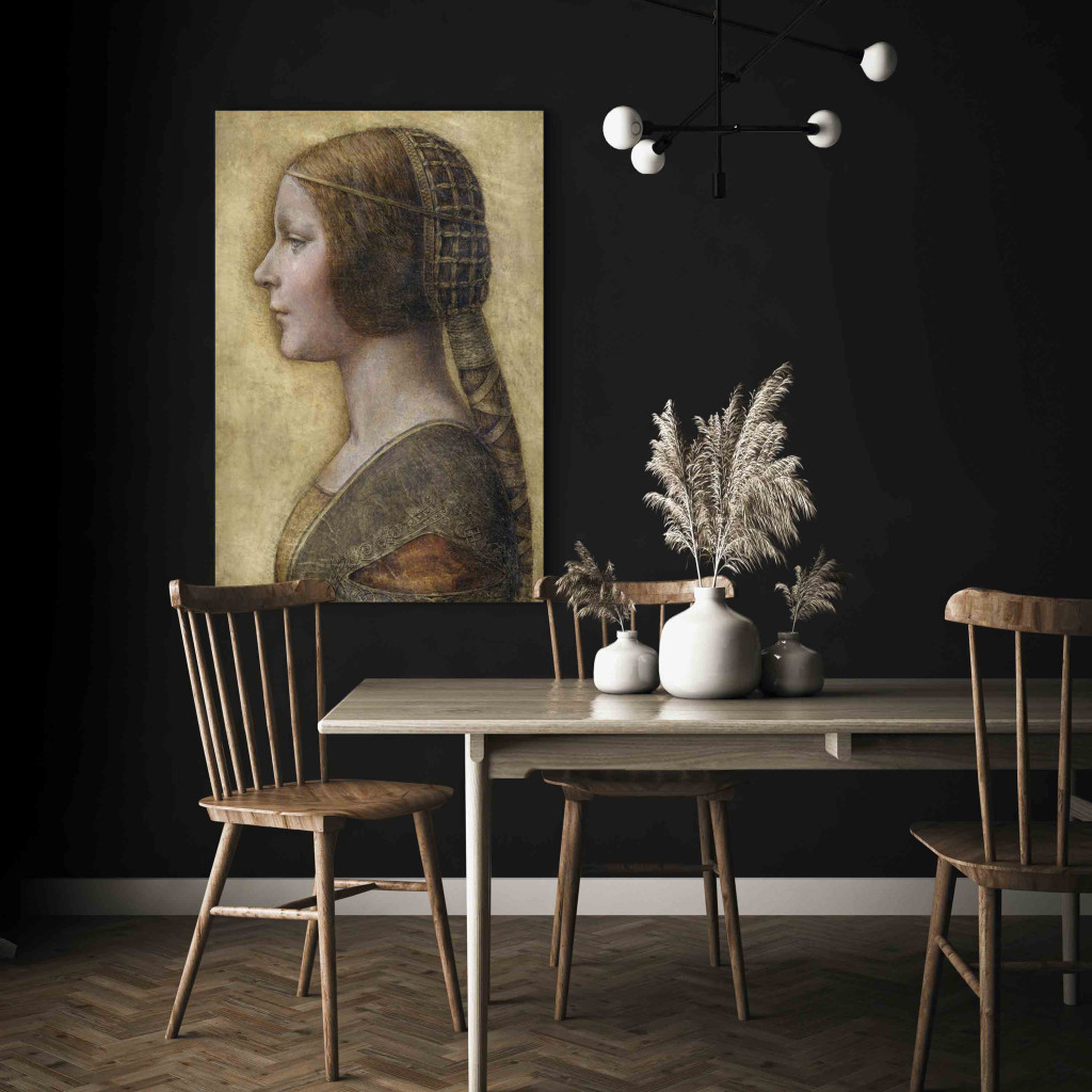 Schilderij  Leonardo Da Vinci: La Bella Principessa