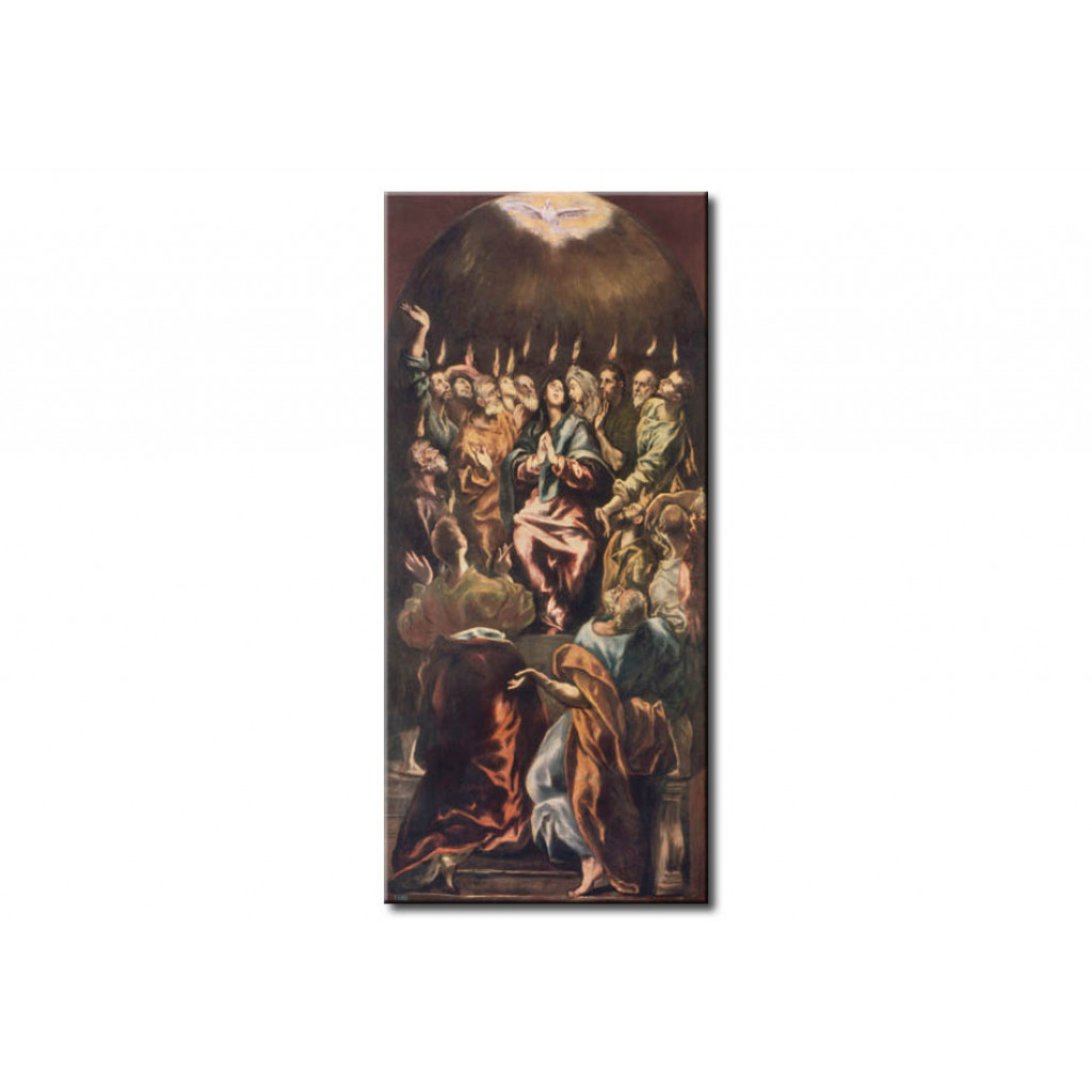 Schilderij  El Greco: The Effusion Of The Holy Spirit