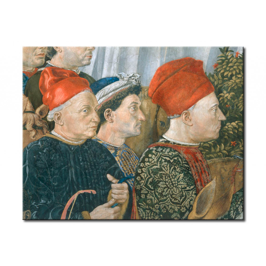 Schilderij  Benozzo Gozzoli: Procession Of The 3 Holy Kings