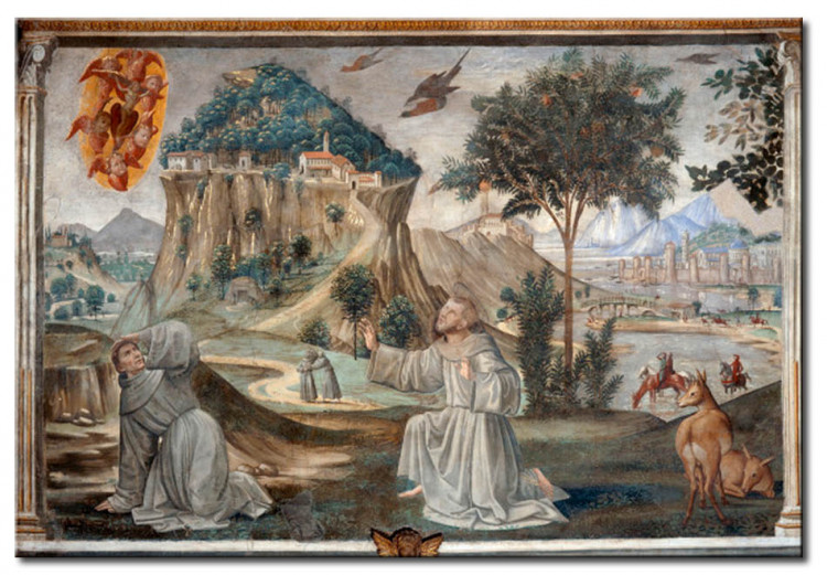 Kunstdruck Stigmatisation of Saint Francis of Assisi at La Verna 112903