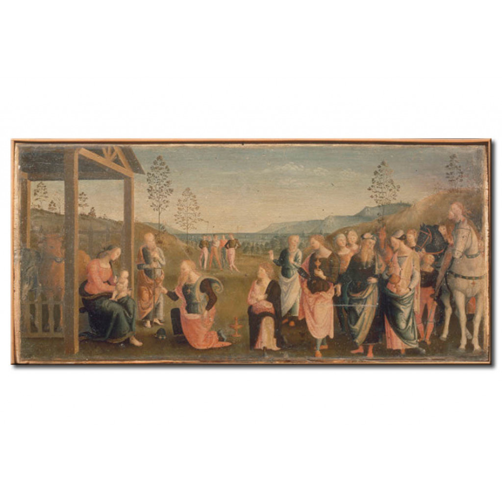 Schilderij  Pietro Perugino: Adoration Of The Kings