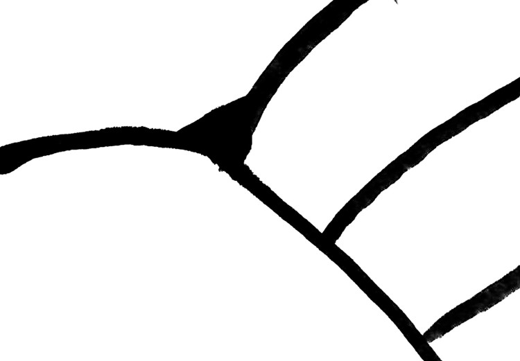 Obraz Nimfa morska - ilustracja kobiecej sylwetki w stylu minimal line art 119003 additionalImage 4