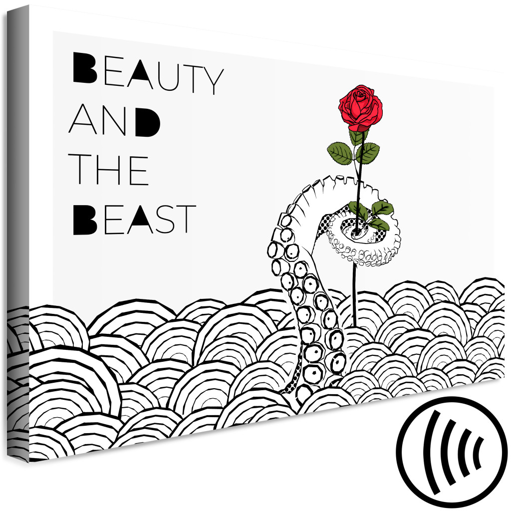 Obraz Beauty And The Beast (1-częściowy) Szeroki