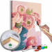 Paint by Number Kit Flowers in Blue Vase 132303