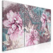 Quadro moderno Peonies in Bloom - Floral Composition in Blue 149803 additionalThumb 2